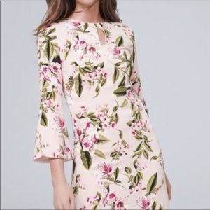 WHBM new with tags petal blushing bloom spring dress sz 8